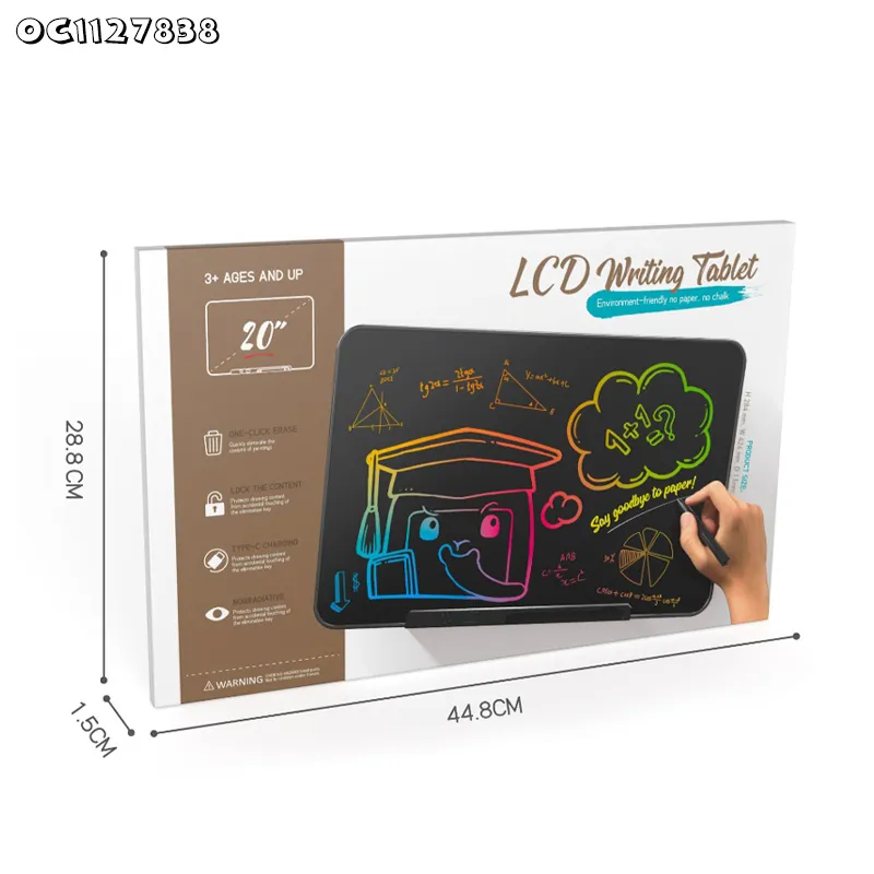 Painting Pad Handwriting Board LCD Writing Kid Child Education Hobbies Toys Birthday Gifts LED Wholesale Magnetic Drawing Board