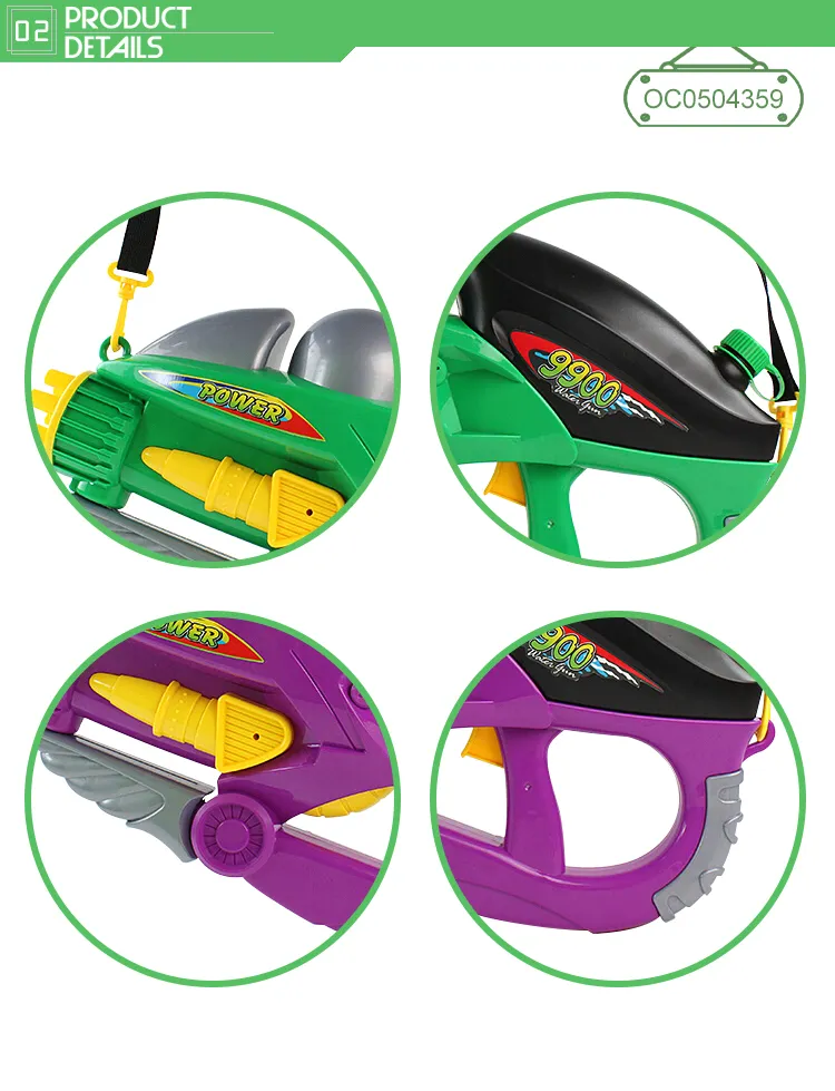 Children Water Park Shooting Games Latest Outdoor Summer Powerful Water Gun High Pressure Toy Gun