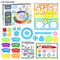 Wholesale Plastic Popular DIY Drawing Tools and Materials Set Spirograph Ruler Toy