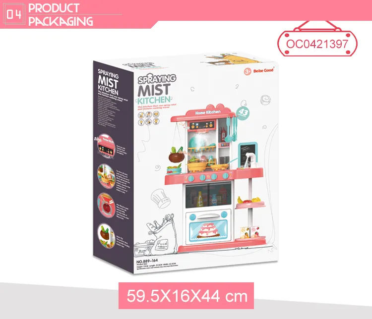 Luxury Best Spray Kitchen Table Wholesale Plastic Children House Play Set Toys for Girls