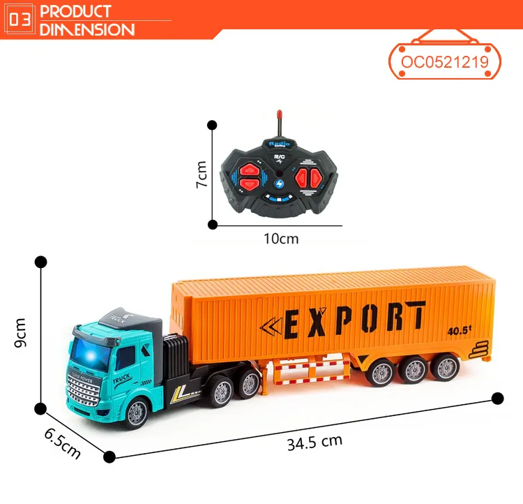 Wholesale Plastic Model Small Van Remote Control Truck Car Toy for Kids