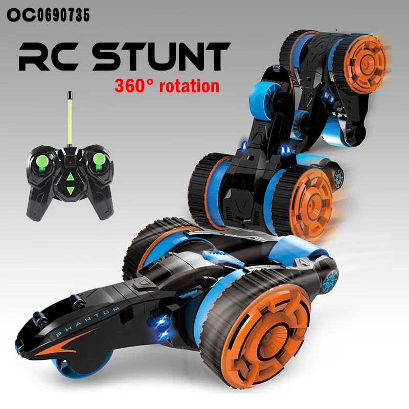 Electric High Speed 360 3 Wheel RC Stunt Remote Control RC Car for Kids