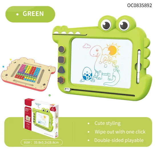 Wholesale Kids Exercise Montessori Early Education Toys Children Magnetic Drawing White Board