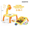 Children Early Learning Electronic LED Trace Magnetic Draw Painting Board for Kids