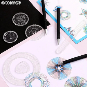 Kids Funny Plastic Creative Spirograph Most Popular Wholesale Educational Painting Drawing Toys for Children
