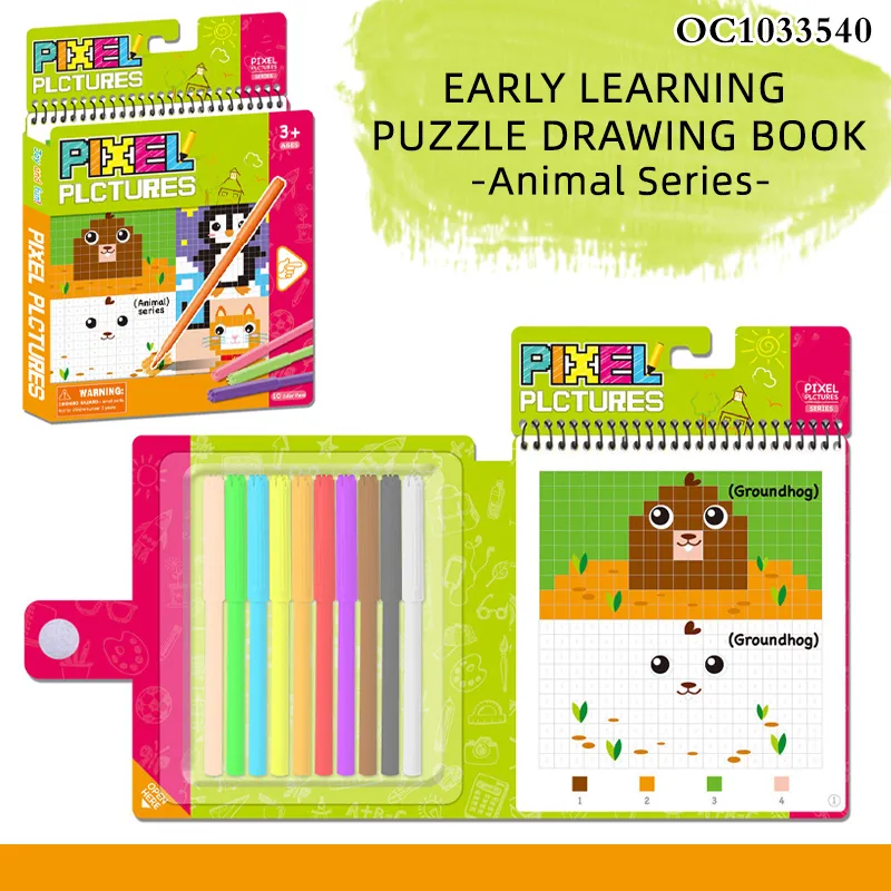 Wholesale Early Educational Equipment Interactive Games Children Coloring Children DIY Books for Kids