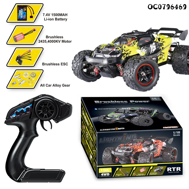 Wholesale Remote Control Car Charging Wireless High Speed Drift Model Radio Control Car Toys RC Car 1: 18 Scale
