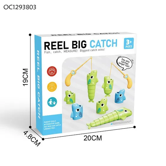 Montessori Magnetic Friendly Material Water Play Fish Catching Toys Kids Interactive Game