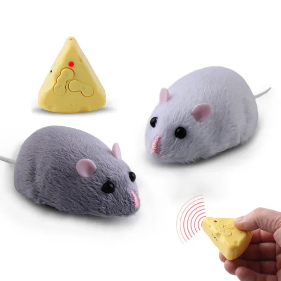 Wholesale Plastic Stuffed Mouse Plush Mouse Model Remote Control Animal Toy
