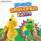 Wholesale Custom Anti Stress Balls Dinosaur Toy Plush Doll Sensory Squeeze Game Fidget Cheap Promotional Toys for Adults Kids