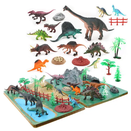 Wholesale Educational Plastic Rubber Animals Dinosaurs Forest Animals PVC Toys