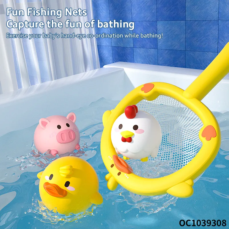Wholesale Educational Montessori Cartoon Floating Ball Plastic Water Play Toys