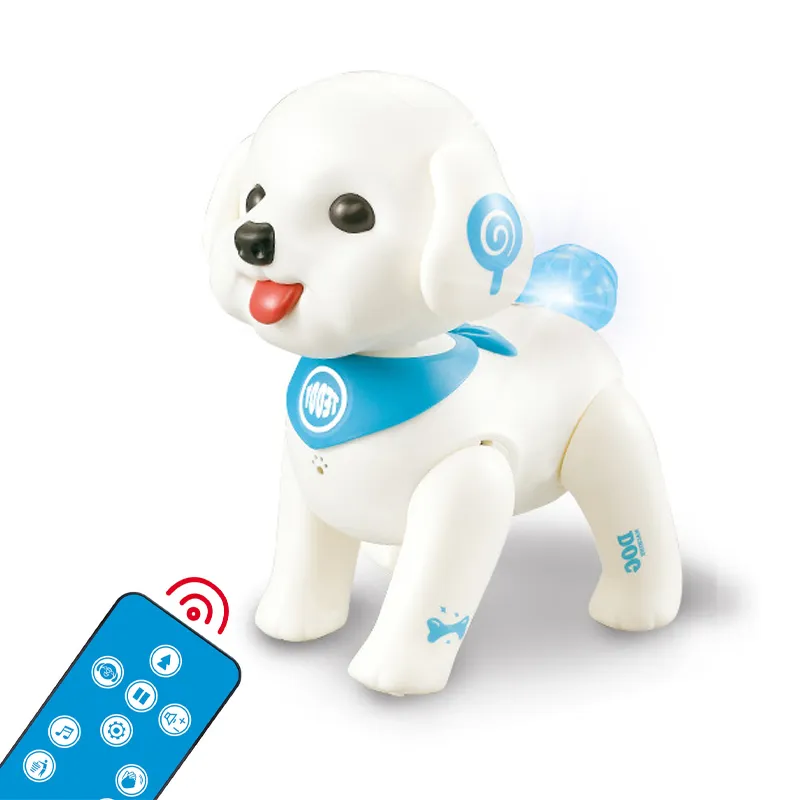 Wholesale Plastic Intelligent Educational Robot RC Toy Puppy Dog for Kids