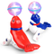 Wholesale Hot Selling Battery Operated Cheap Plastic Animal Electric Sea Lion Music and Lights Toy for Kids