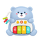 Wholesale Montessori Learning Mini Electric Musical Bear Piano Keyboard Instrument Toy for Children