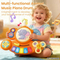 Wholesale Musical Learning Elephant Electric Cartoon Piano Light Toys