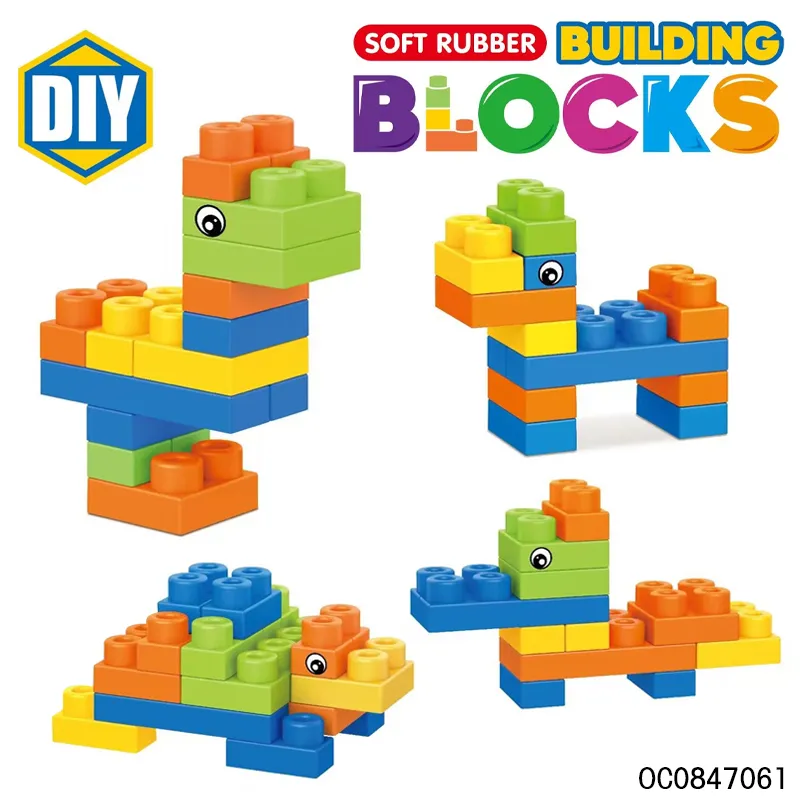 Wholesale Educational Montessori 26PCS Soft Children's Building Block Sets