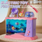 Wholesale Montessori Water Swimming Fishes Tank Sensory Electric Game Lights Toy for Children with LED Electric