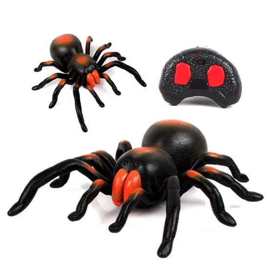 Wholesale Remote Control Spider Plastic Walking Insect RC Spider Animal Simulation Toys for Kids