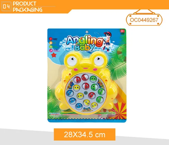 Wholesale Children Montessori Plastic Fishing Funny Baby Kids Fish Toy