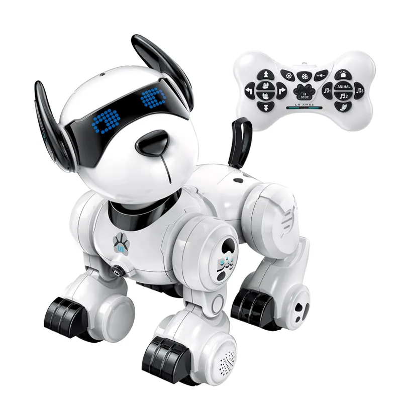 Wholesale Intelligent Smart Interactive Robot Dog Kids Remote Control Dancing Robotic Intelligent Toy Dog