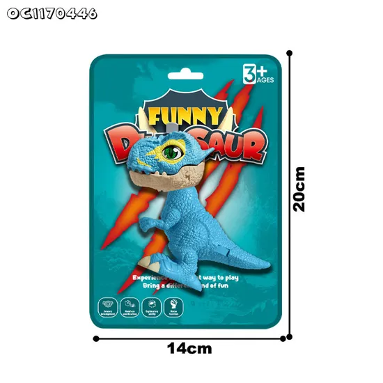 2in1 Mobile Phone Holder Press Button Cute Open Mouth Dinosaur Customizable Toys for Kids Children
