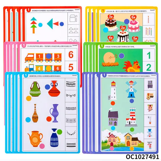 Montessori Wooden Jigsaw Puzzle Early Educational Board Animal Math Number Toy for Kids Cognition Matching & Counting Puzzle