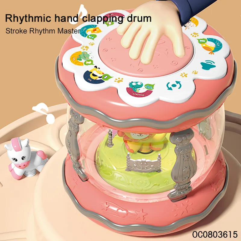 Wholesale Learning Montessori Educational Hand Touch Drum Mini Drum Children's Musical Toy