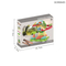 Wholesale Educational Montessori Plastic Dinosaur Race Track Cars Building Blocks Toy for Kids