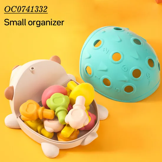 Wholesale Montessori Educational Silicone Baby Toy Building Block