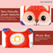 Wholesale Popular Light Baby Sleeping Doll Sensory Music Animal Stuffed Plush Toy