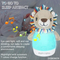 Wholesale Stuffed Music Animals Lion Night Lights Plush Toy for Baby Kids