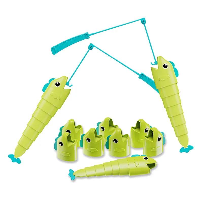 Wholesale Montessori Children 2 Players Water Play Baby Bath Games Board Fishing Toy for Kids