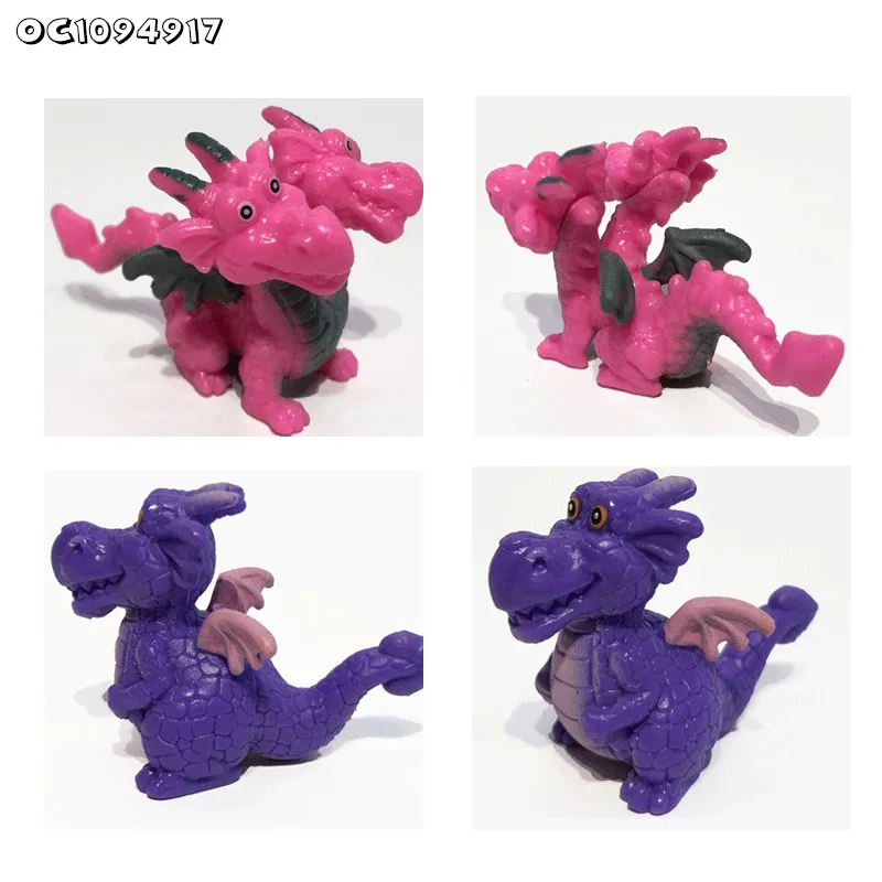 Collectable Simulation Realistic PVC Jurassic Two Head Dinosaur Education Model Toy for Children Plastic Toy Made in China