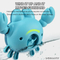 Wholesale Animal Swimming Plastic Montessori Bathroom Baby Water Bathtub Bath Toys for Kids