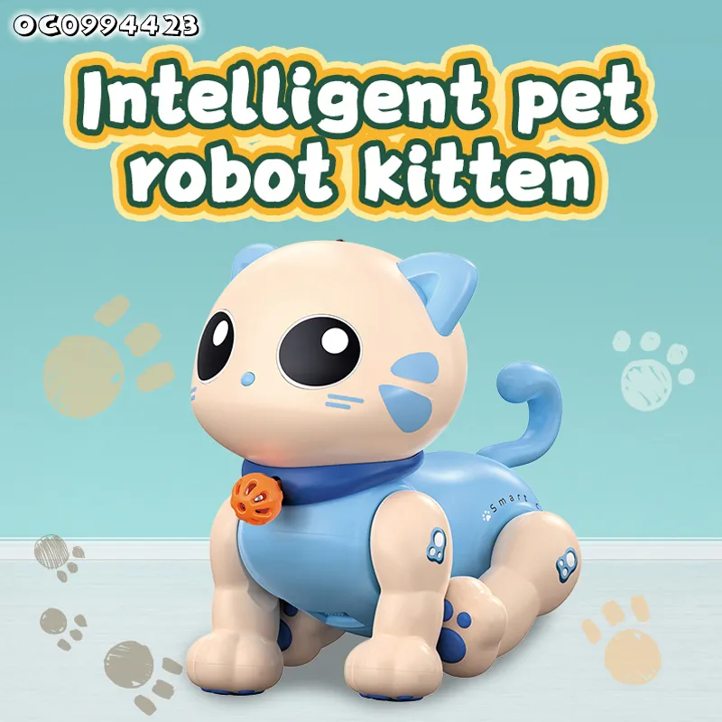 Wholesale Singing and Dance Plastic Remote Control Intelligent Interactive RC Music Robot Pet Animal Toy for Kids