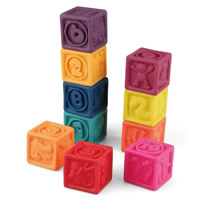 Wholesale Good Quality Montessori Soft Building Blocks Baby Toy