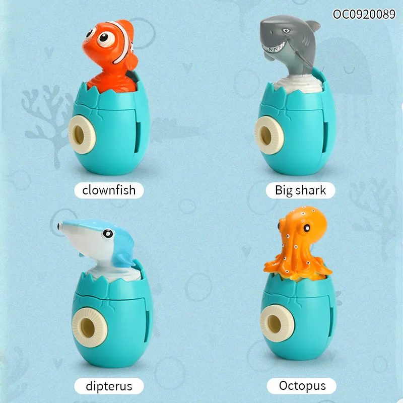 Wholesale Montessori Educational Animals Mini Projection Flashlight Light Children Toy Sets for Kids