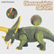 New Arrival Realistic Like Animals Movable Joint Walking Triceratops China Wholesale B O Dinosaur Toy with Light Sound for Children