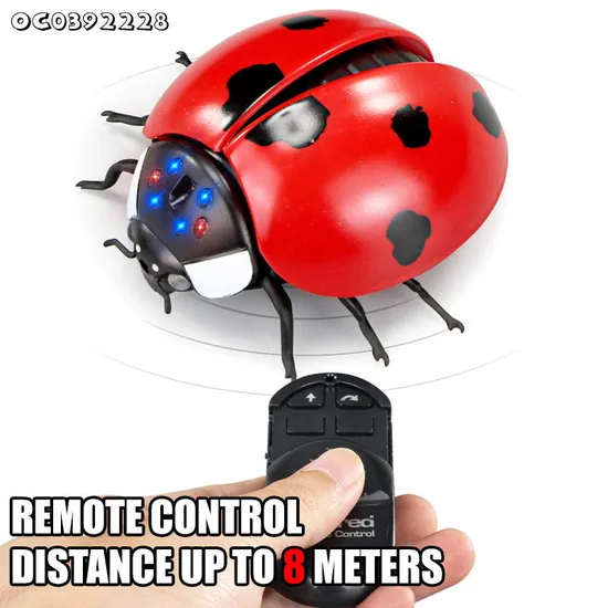 Wholesale Remote Control Simulation 3D Models Robot Plastic Remote Control Insect Animal Kids Toy