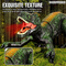 Mist Spray RC Animal Toy Simulation Models Jurassic Tyrannosaurus Rex Dinosaur Light up for Theme Park with 2.4G Remote Control