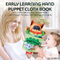 Wholesale Busy Board Stuffed Basic Skill Activity Cloth Story Realistic Animals Montessori Educational Book Toy