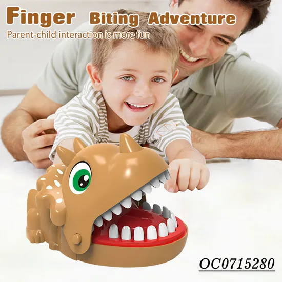 Dinosaur Toy Custom Desktop Games Set Biting Finger Games Toys