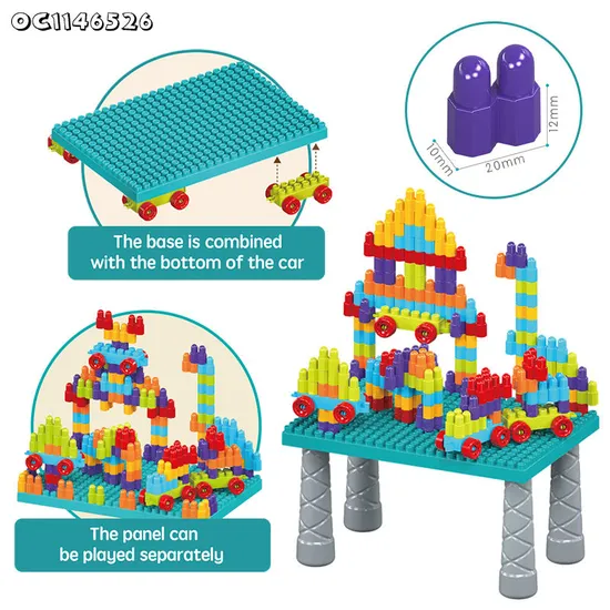 Wholesale Educational Popular DIY Plastic Educational Building Blocks Toys