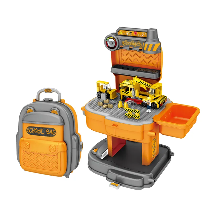 Wholesale 239PCS Trucks Children's Building Block Gift Sets for Kids