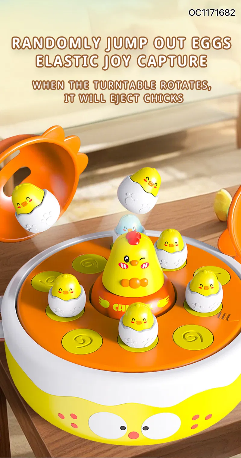 Wholesale Baby Electric Bo Montessori Educational Duck Fishing Child Games Children Toys with Music