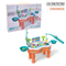 Wholesale Children Interactive Montessori 2 Person Magnet Fishing Table Toys Game with Music