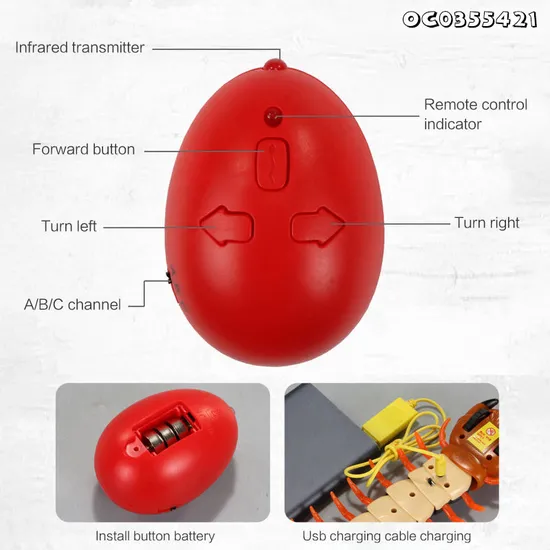 Wholesale Animal Interactive RC Remote Control Realistic Animals Plastic Toys for Children