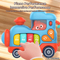 Wholesale Plastic Montessori Funny Cartoon Keyboard Sensory Musical Piano Light up Baby Toy