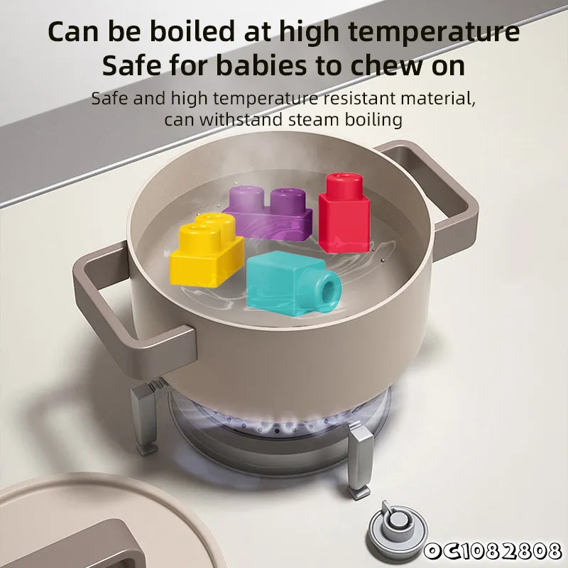 Wholesale Educational Children's Building Block Animal Models Baby Sensory Creative Play Toy Sets for Kids